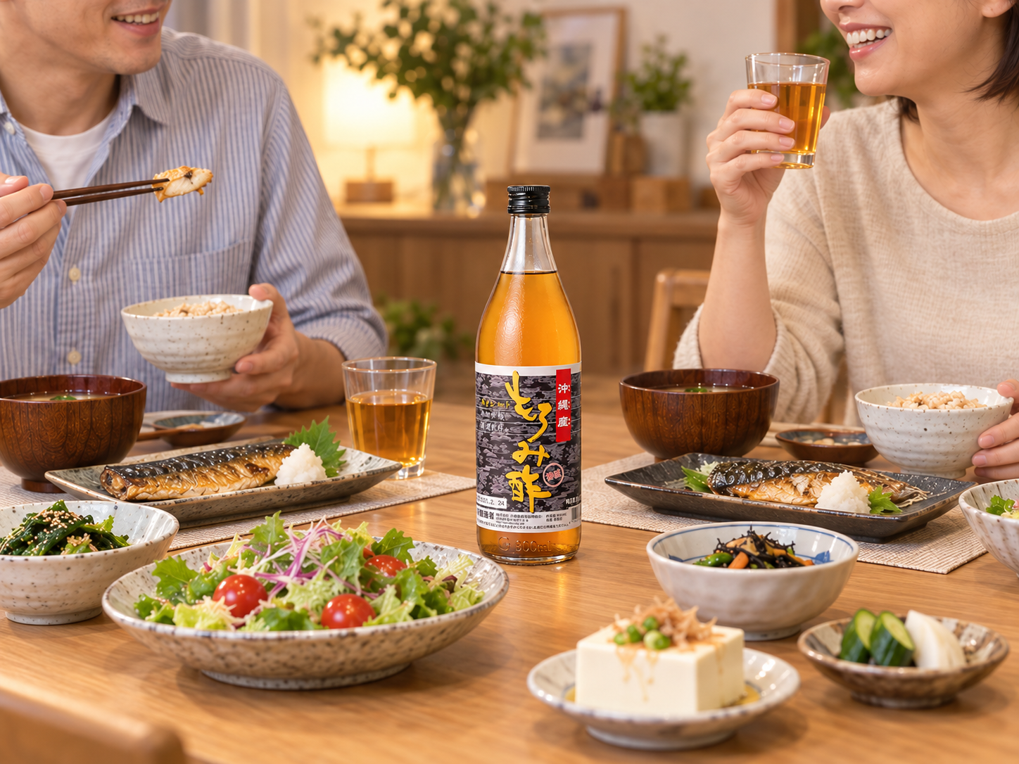 もろみ酢食卓イメージ